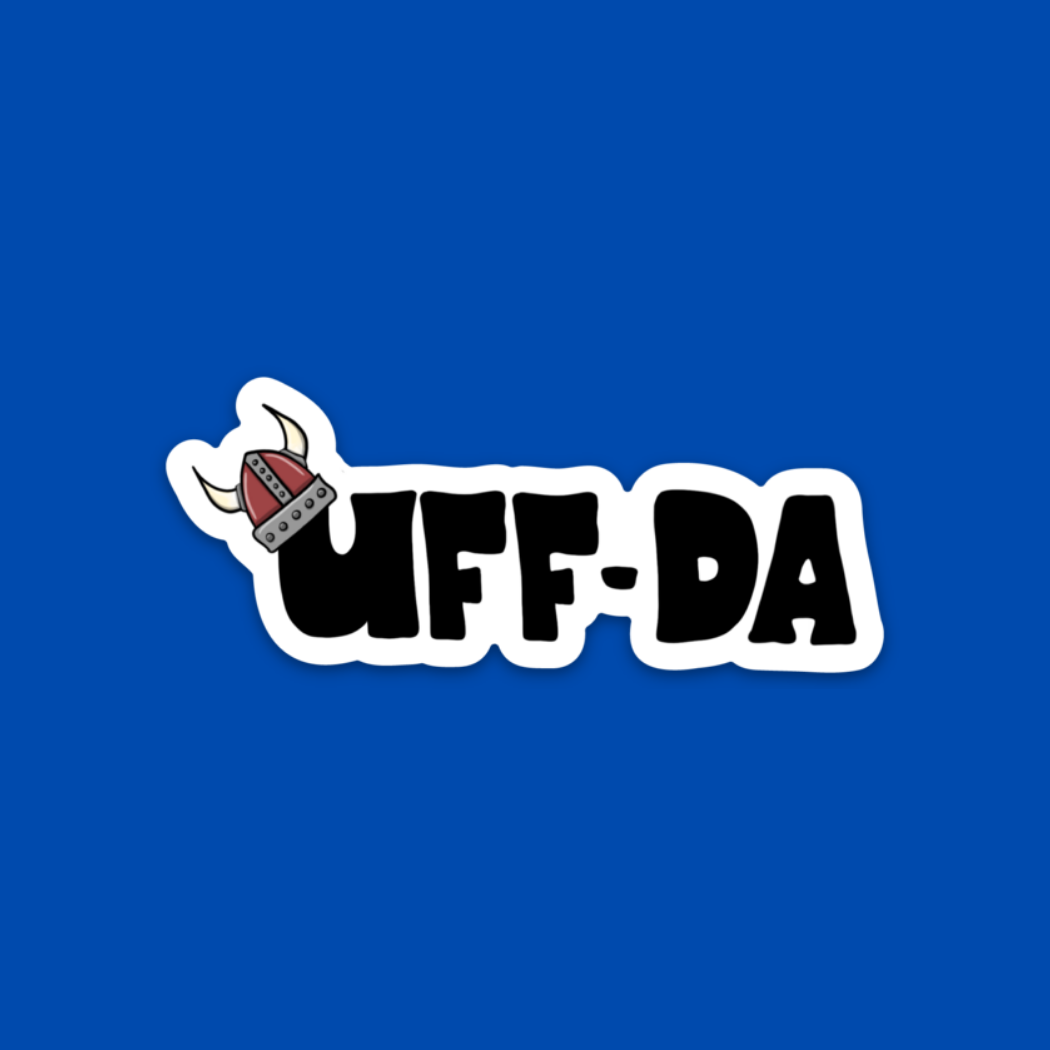 Uff-Da - Sticker