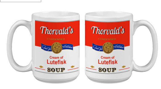 Cream of Lutefisk Soup Mug