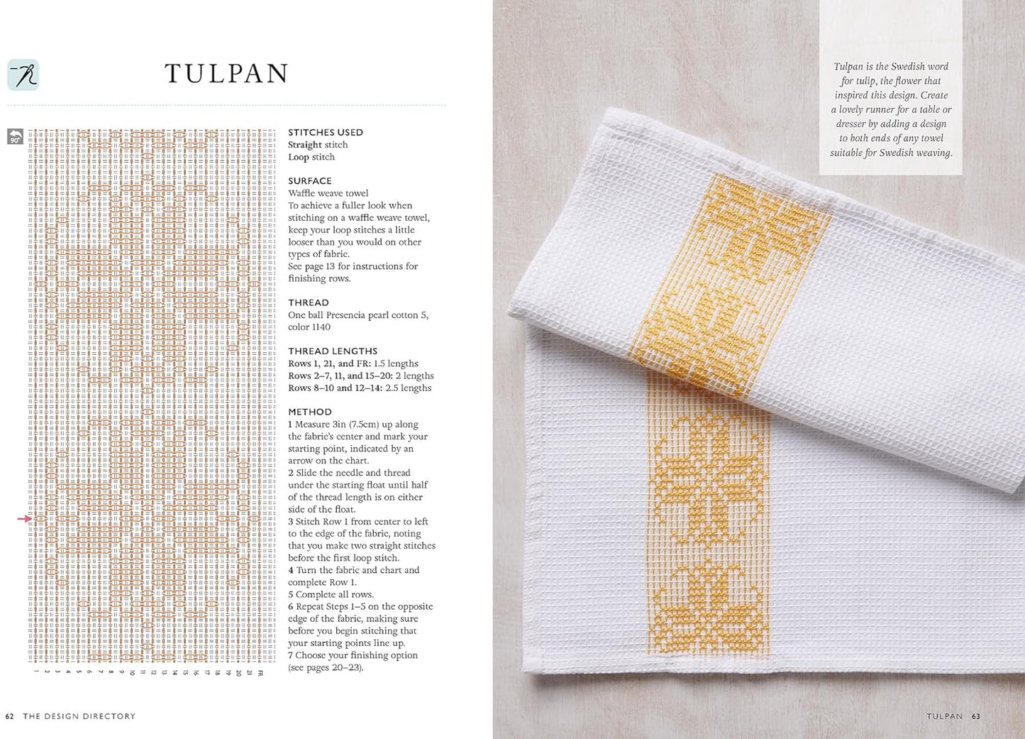 Swedish Weaving Pattern Directory: 50 Huck Embroidery Designs for the Modern Needlecrafter