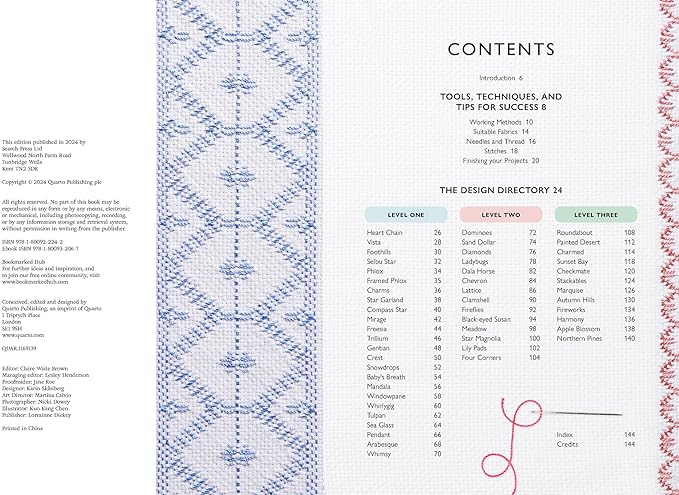 Swedish Weaving Pattern Directory: 50 Huck Embroidery Designs for the Modern Needlecrafter