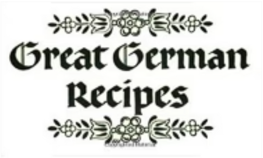 Great German Recipes Mini Cookbook