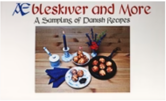 Aebleskiver and More: A Sampling of Danish Recipes Mini Cookbook