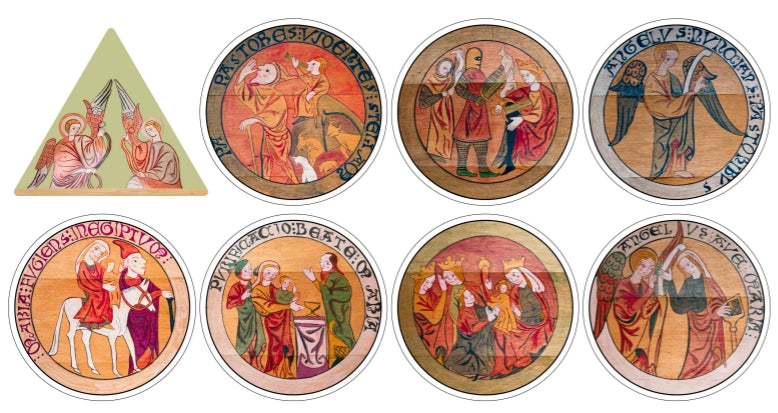Baldachin 9 Sticker Set