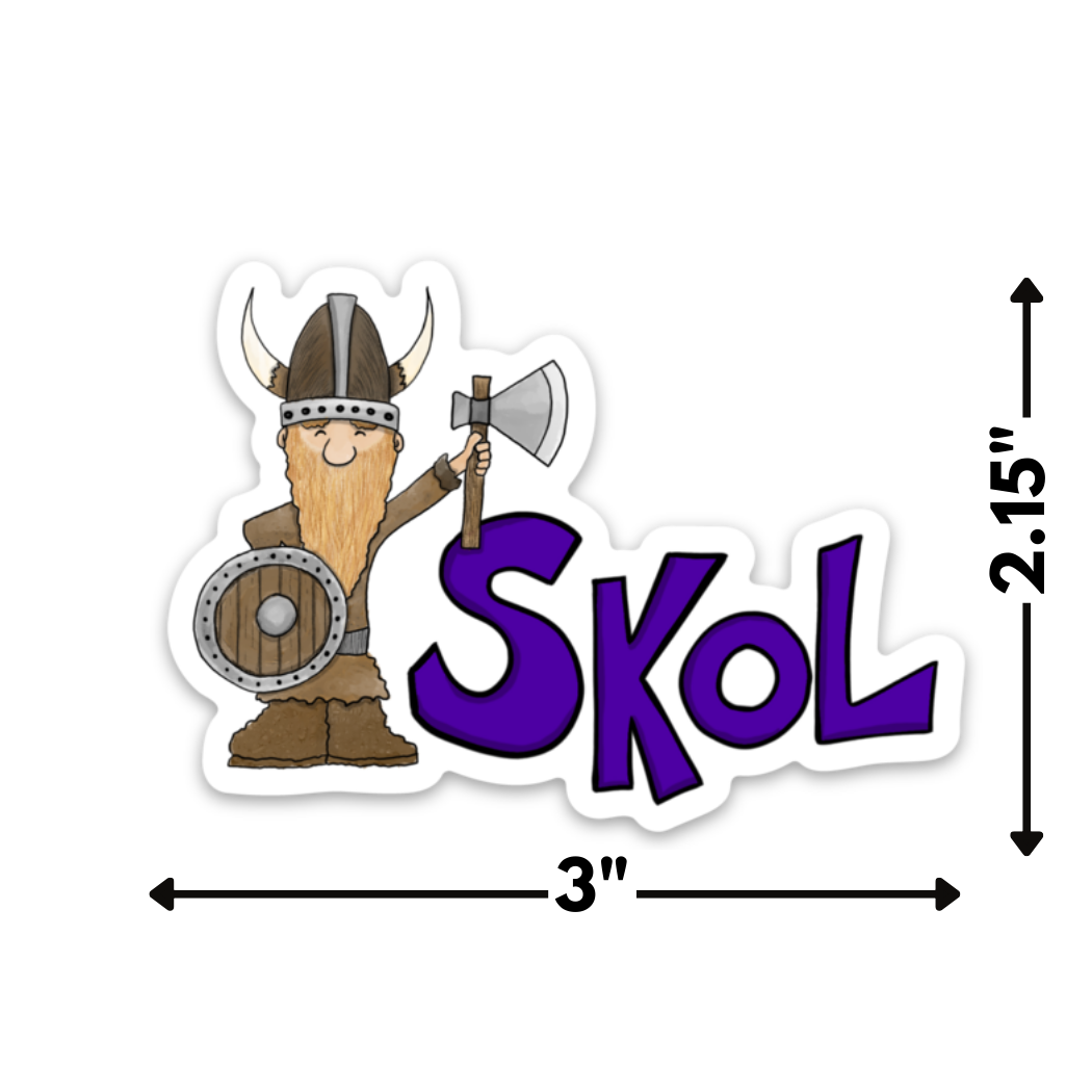 Viking Skol - Sticker