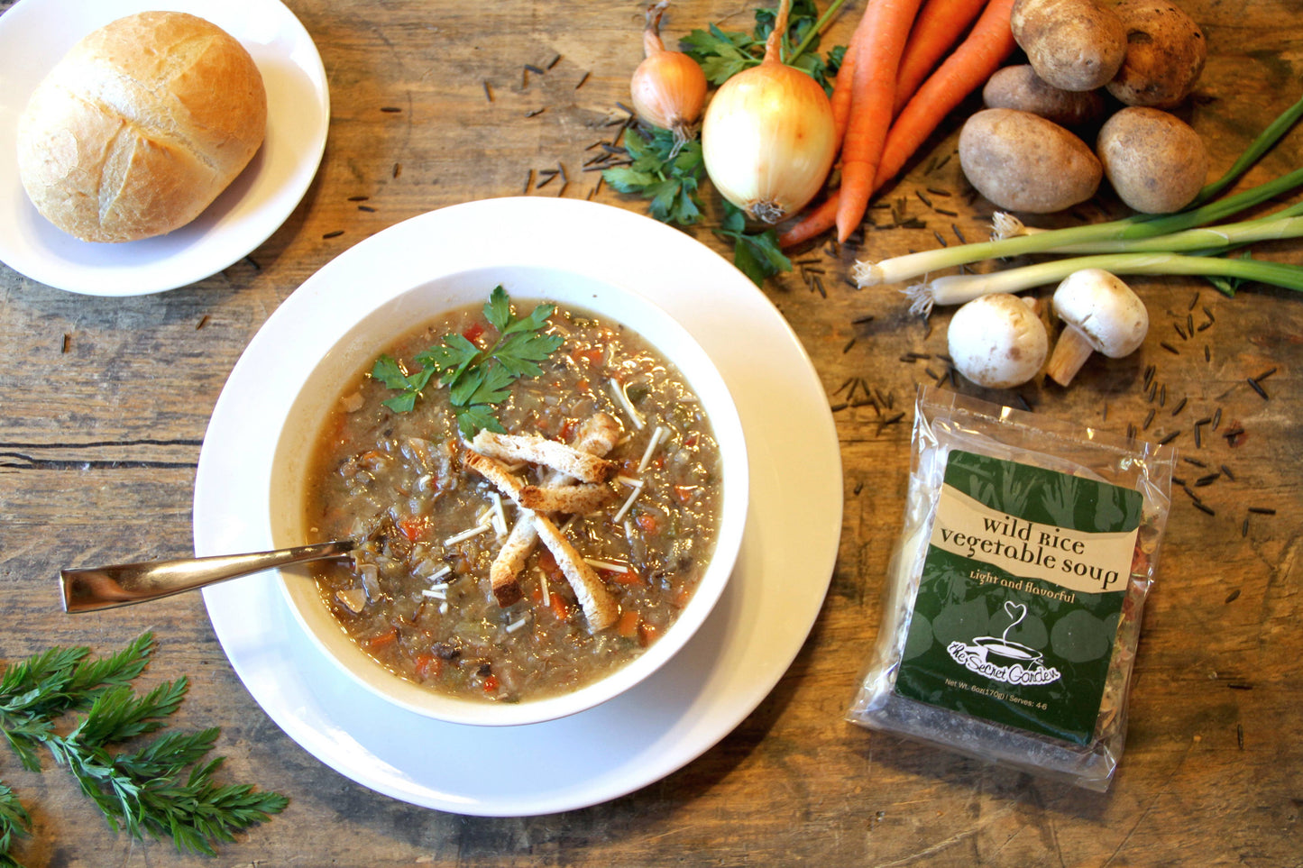 Vegetable Wild Rice Soup