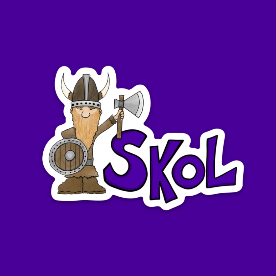 Viking Skol - Sticker