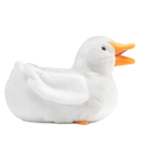 FOLKMANIS® White Duck Puppet