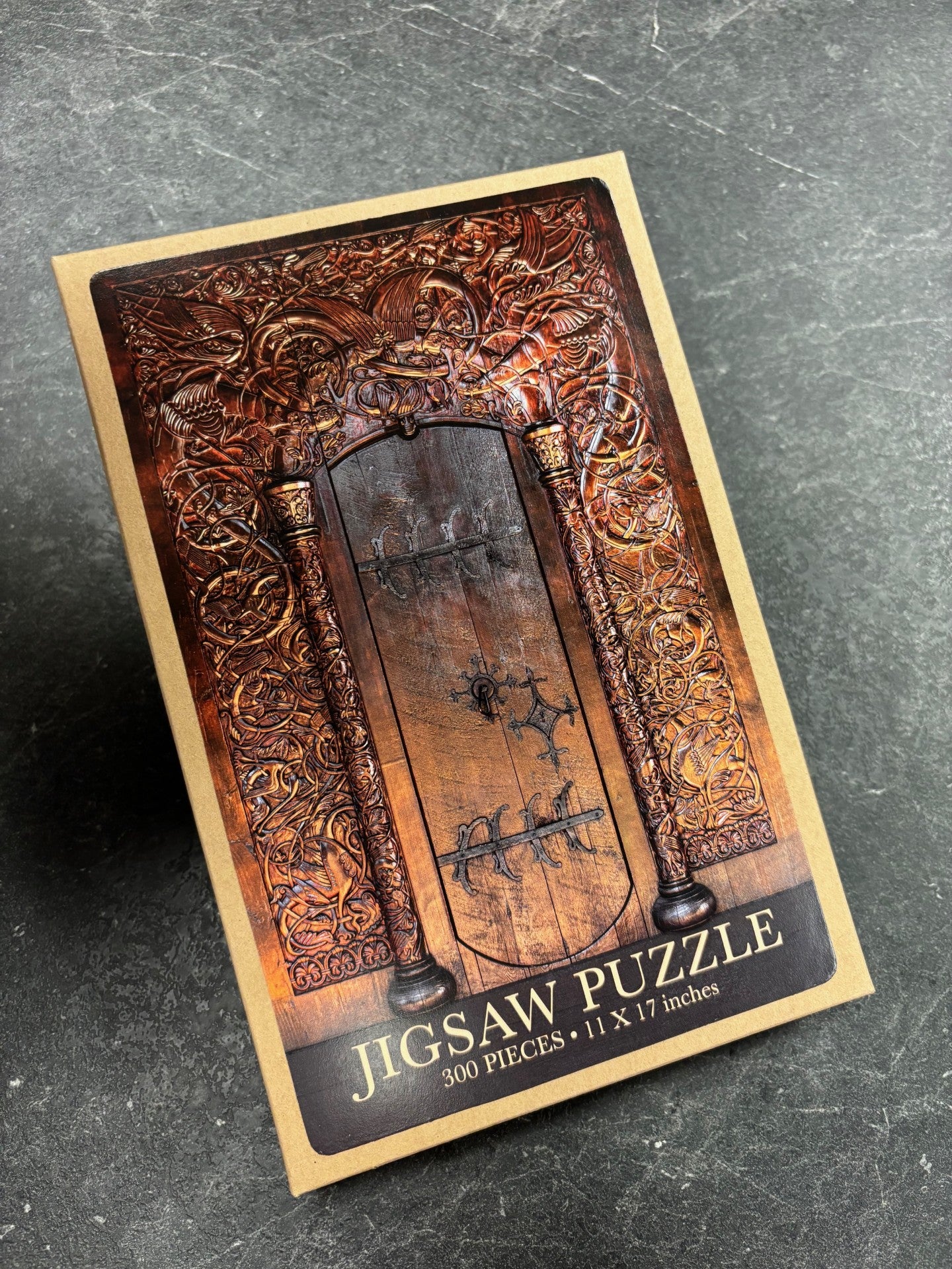 Hopperstad Stave Church Replica Portal Door Puzzle