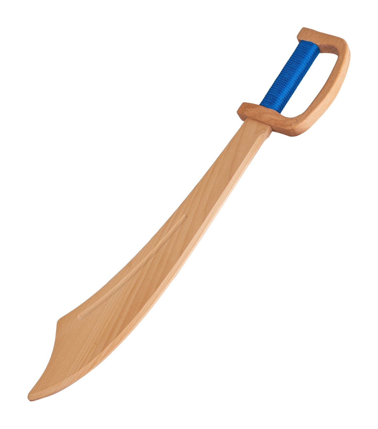 Wooden Pirate Sword with Soft Grip and Bonus Eye Patch