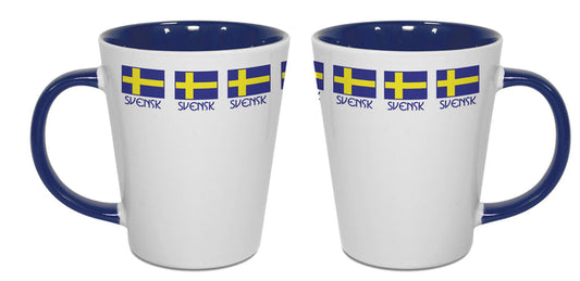 Swedish Flags Latte Mug