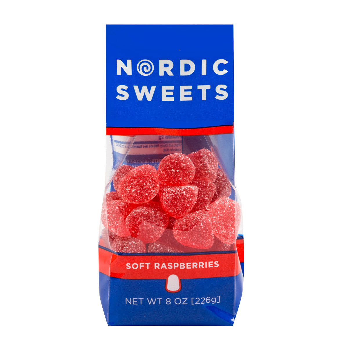Nordic Sweets® Soft Raspberries Bag