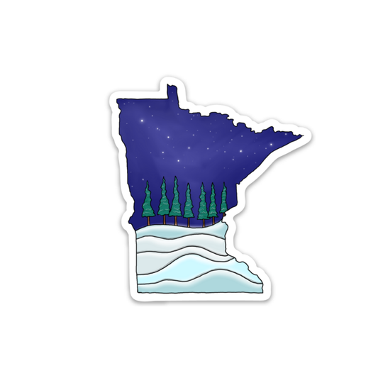 Minnesota Winter - Sticker