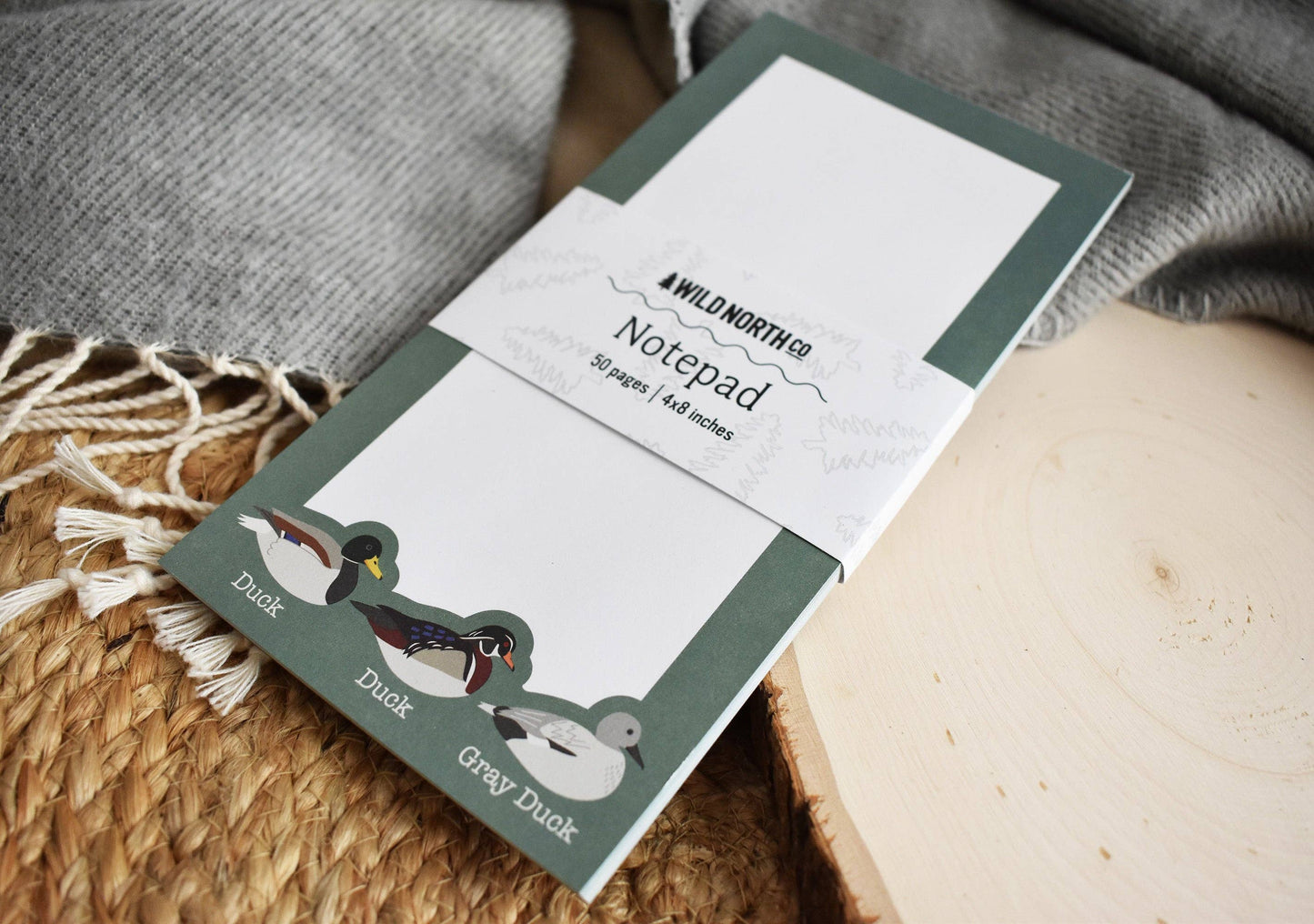 Gray Duck Notepad