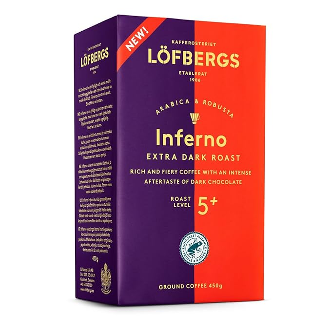 Löfbergs Inferno Extra Dark Roast Ground Coffee