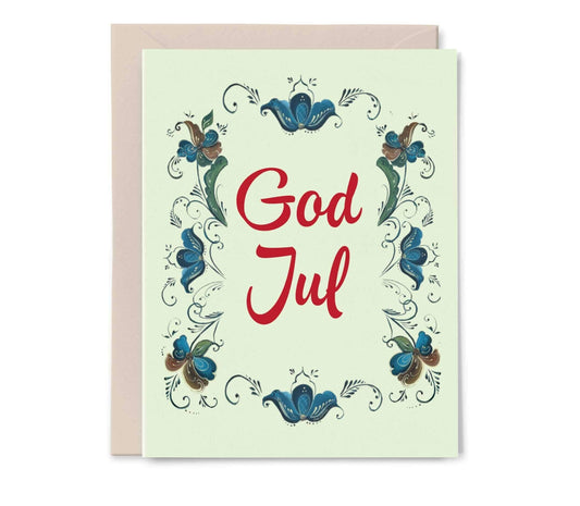 Norwegian Christmas Card - Elise Watness series