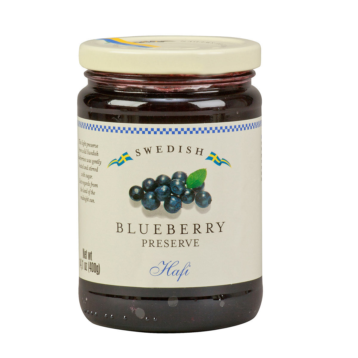 Hafi Swedish Blueberry Preserves (Past BB Date) - CLEARANCE