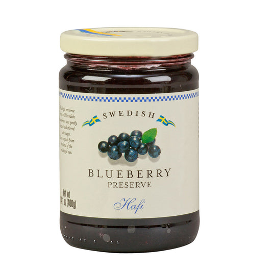 Hafi Swedish Blueberry Preserves (Past BB Date)