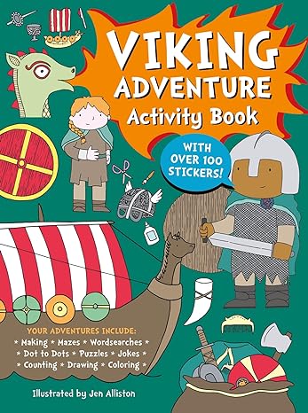 Viking Adventure Activity Book