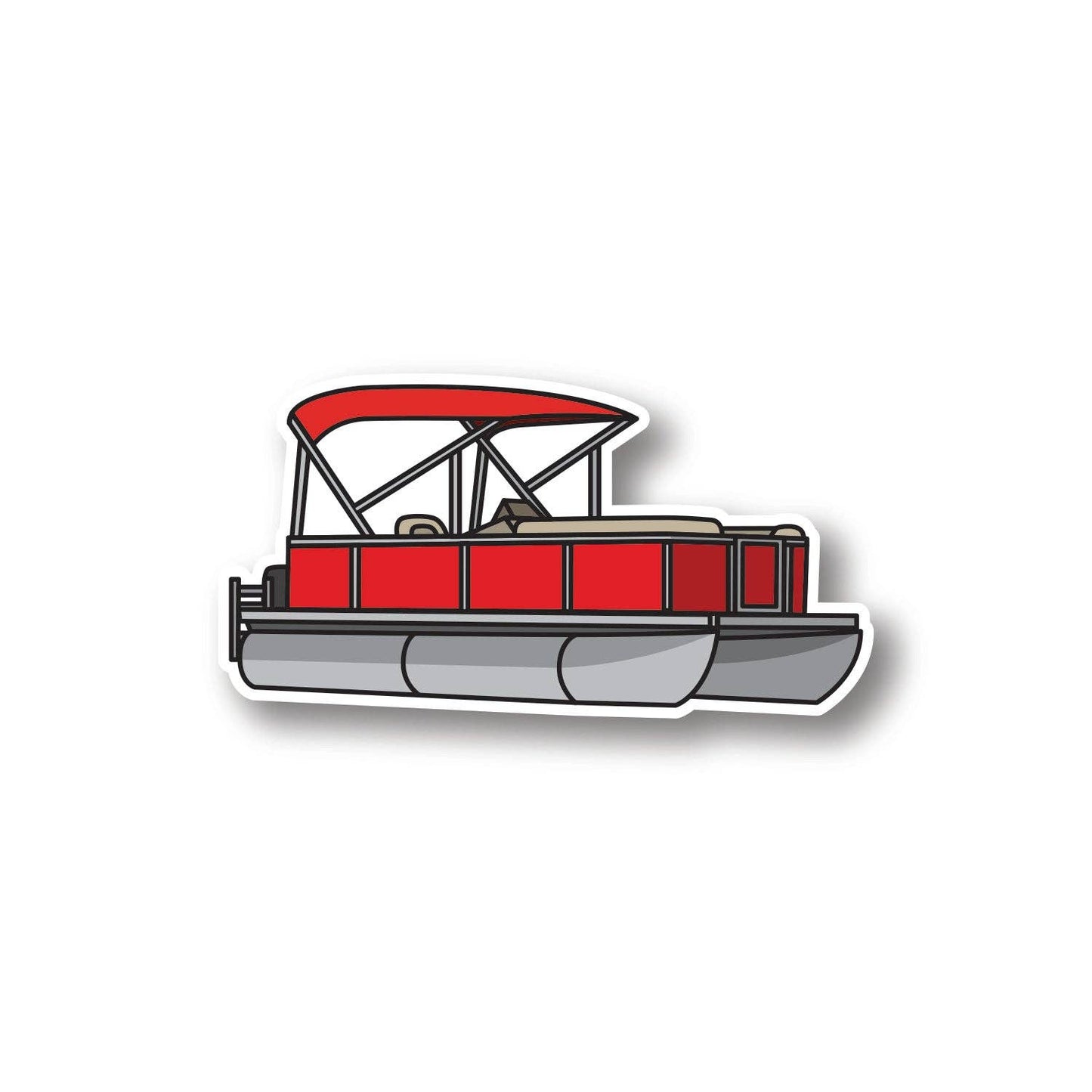 Pontoon Sticker