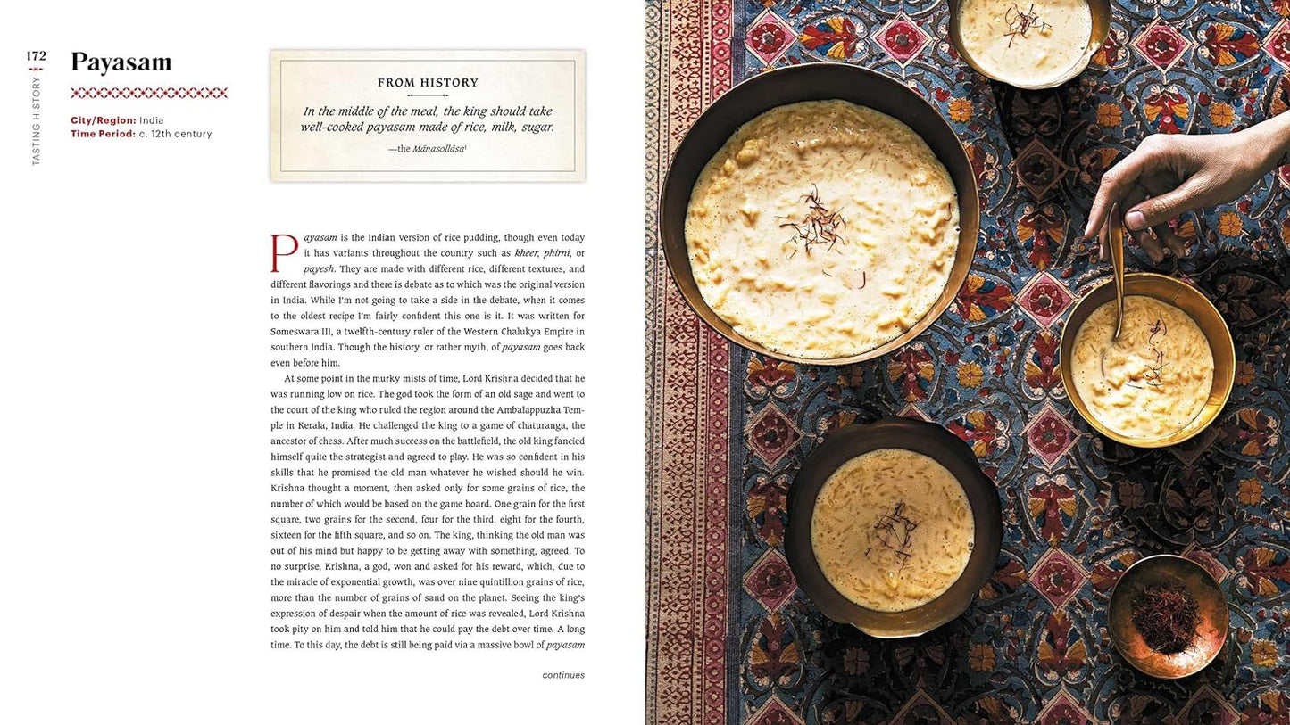 Tasting History: Explore the Past through 4,000 Years of Recipes (A Cookbook)