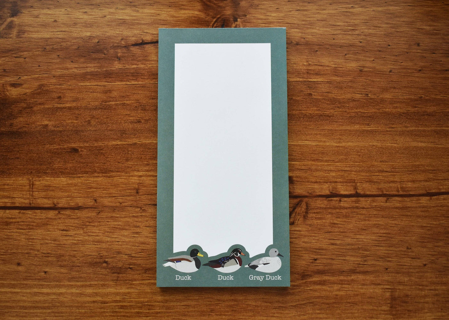 Gray Duck Notepad