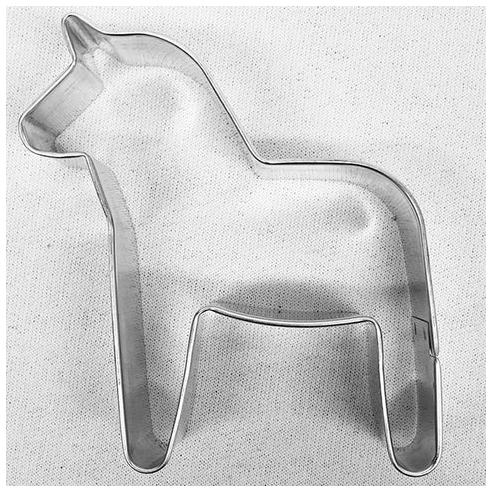 Dala Horse Cookie Cutter