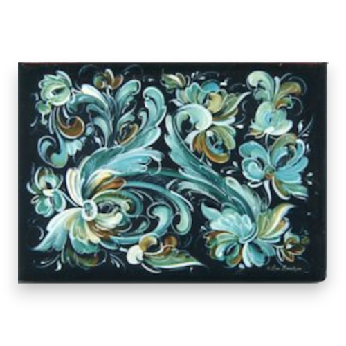 Rosemaling Magnet