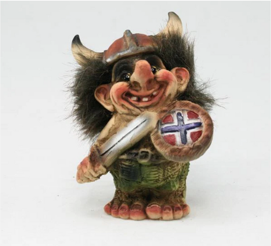 Viking Troll with Shield and Sword