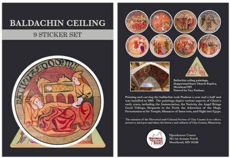 Baldachin 9 Sticker Set