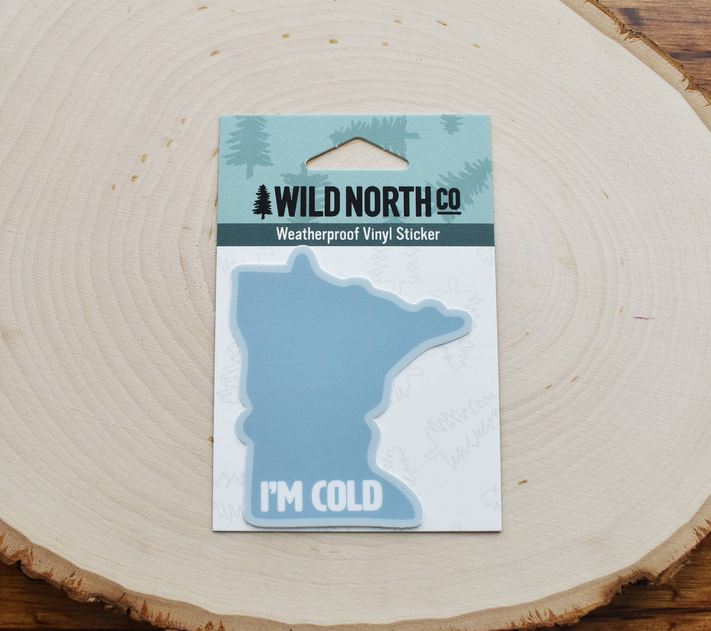 MN I'm Cold Sticker