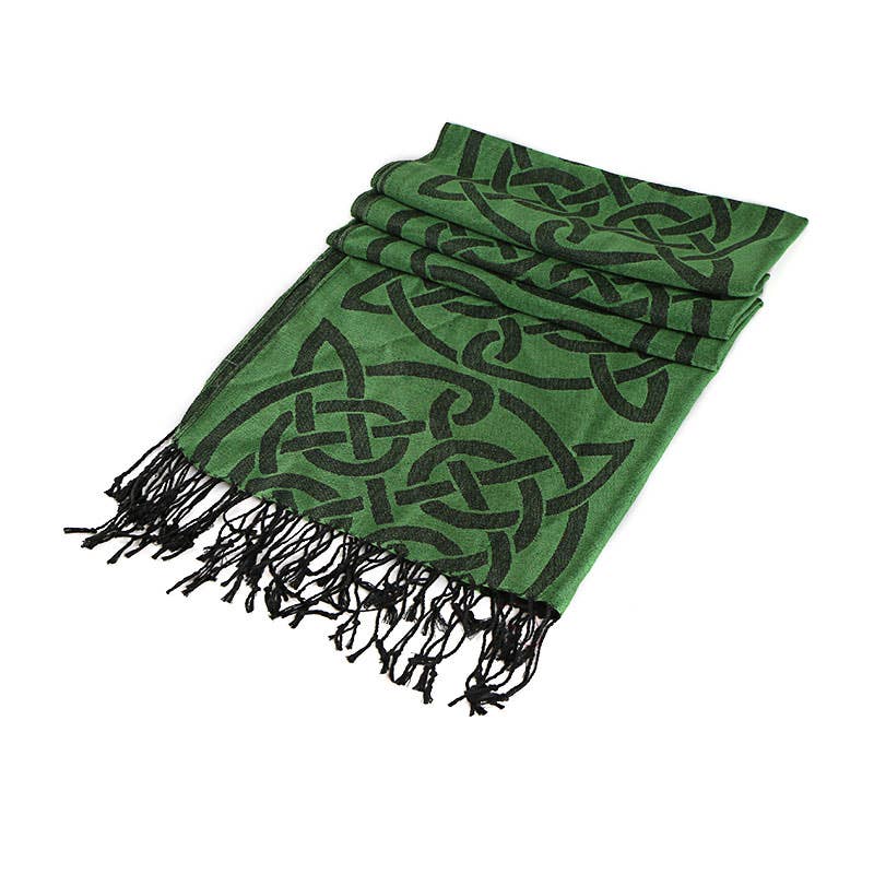 Celtic Knot Design Pashmina Scarf