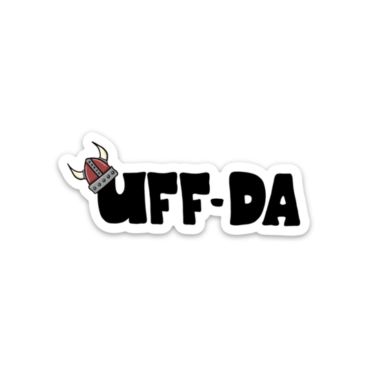 Uff-Da - Sticker