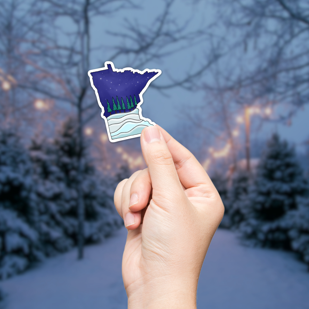 Minnesota Winter - Sticker