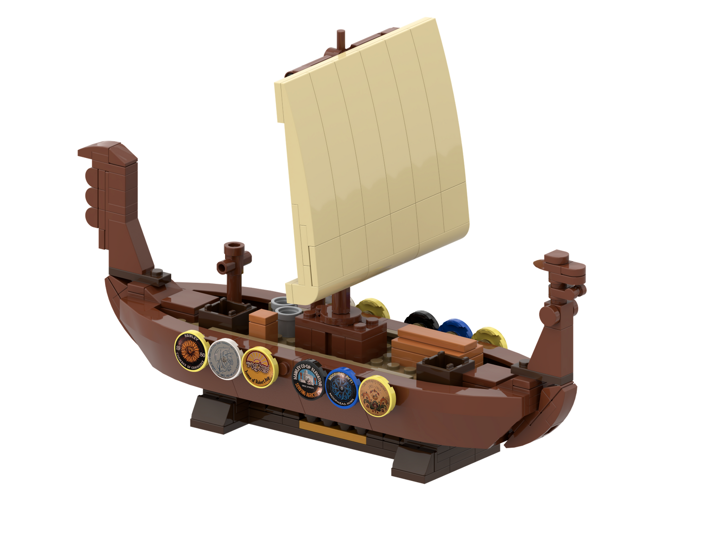 Hjemkomst Viking Ship Building Toy