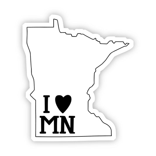 I Love Minnesota Sticker