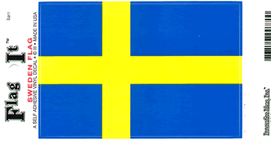 Sweden Flag Sticker