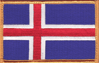 Iceland Flag Patch