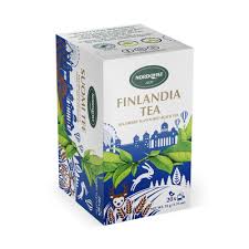 Nordqvist Finlandia Blueberry Flavored Black Tea Bags Box