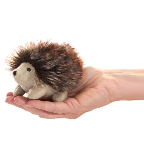 FOLKMANIS® Mini Hedgehog Puppet