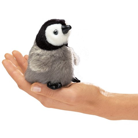 FOLKMANIS® Mini Baby Emperor Penguin Puppet