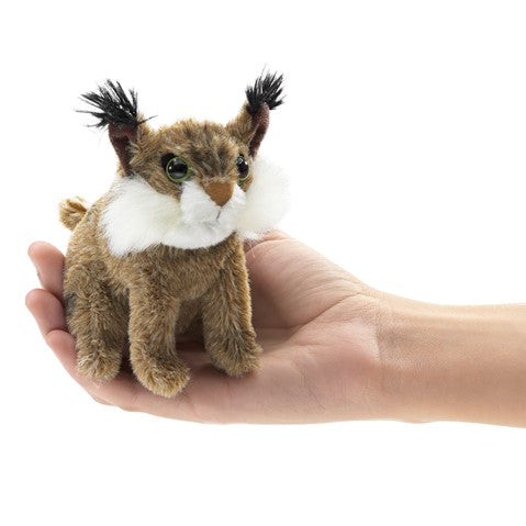 FOLKMANIS® Mini Bobcat Puppet