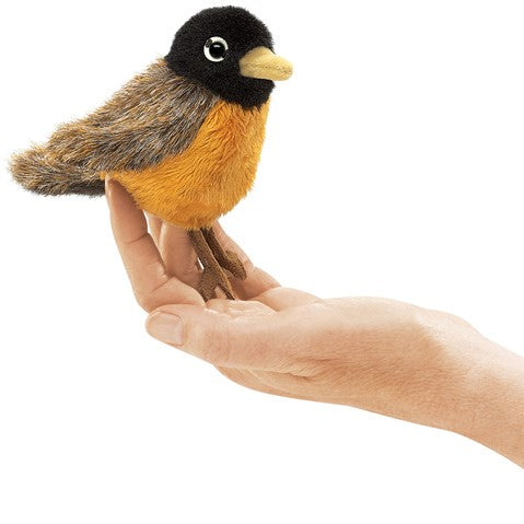 FOLKMANIS® Mini Robin Puppet