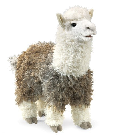 FOLKMANIS® Alpaca Puppet