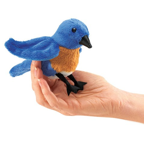 FOLKMANIS® Mini Bluebird Puppet