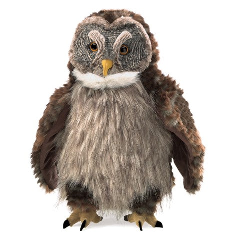 FOLKMANIS® Hooting Owl Puppet