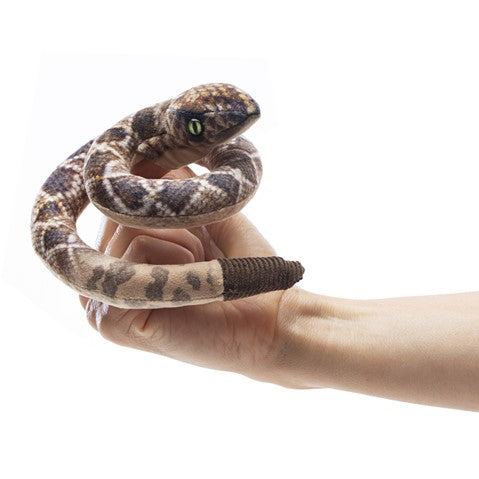 FOLKMANIS® Mini Rattlesnake Puppet