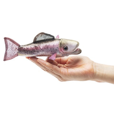 FOLKMANIS® Mini Rainbow Trout Puppet