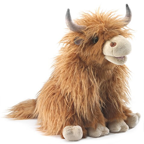 FOLKMANIS® Highland Cow Puppet