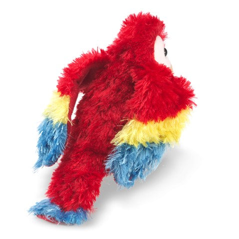FOLKMANIS® Mini Scarlet Macaw Puppet