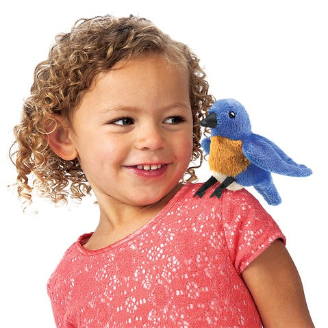 FOLKMANIS® Mini Bluebird Puppet